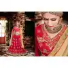 Deep Pink Color Georgette Circular Style Occasional Wear Lehenga Choli | FH529780047