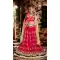 Deep Pink Color Georgette Circular Style Occasional Wear Lehenga Choli | FH529780047