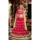 Deep Pink Color Georgette Circular Style Occasional Wear Lehenga Choli | FH529780047