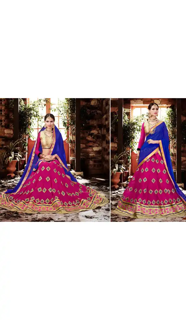 Pink Color Georgette Circular Style Occasional Wear Lehenga Choli | FH529780049