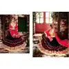Black Color Georgette Circular Style Occasional Wear Lehenga Choli | FH529780052