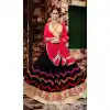Black Color Georgette Circular Style Occasional Wear Lehenga Choli | FH529780052