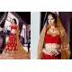 Embroidery Traditional Wear Lehenga Choli in Net and Red Color | FH531780367