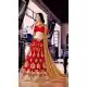 Embroidery Traditional Wear Lehenga Choli in Net and Red Color | FH531780367