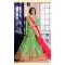 Embroidery Traditional Wear Lehenga Choli in Net and Parrot Green Color | FH531780368