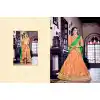 Embroidery Traditional Wear Lehenga Choli in Net and Orange Color | FH531780369