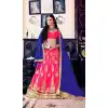 Embroidery Traditional Wear Lehenga Choli in Net and Deep Pink Color | FH531780370