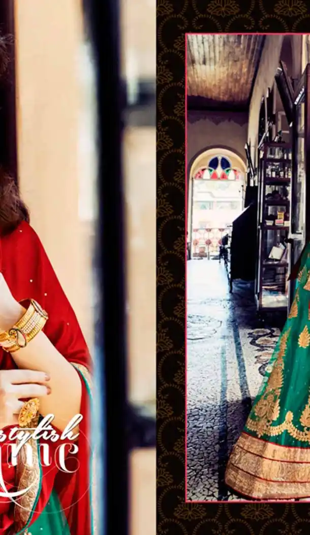 Embroidery Traditional Wear Lehenga Choli in Net and Emerald Color | FH531780371