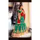Embroidery Traditional Wear Lehenga Choli in Net and Emerald Color | FH531780371