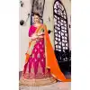 Embroidery Traditional Wear Lehenga Choli in Net and Deep Pink Color | FH531780372