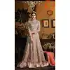 Mistyrose Color Net Long Pakistani Style Designer Lehenga Kameez | FH534980810