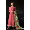 Pink Color Georgette,Net Anarkali Style Churidar Kameez | FH539081145