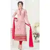 Mistyrose Color Georgette Straight Cut Evening Wear Chudidar Kameez | FH540181240