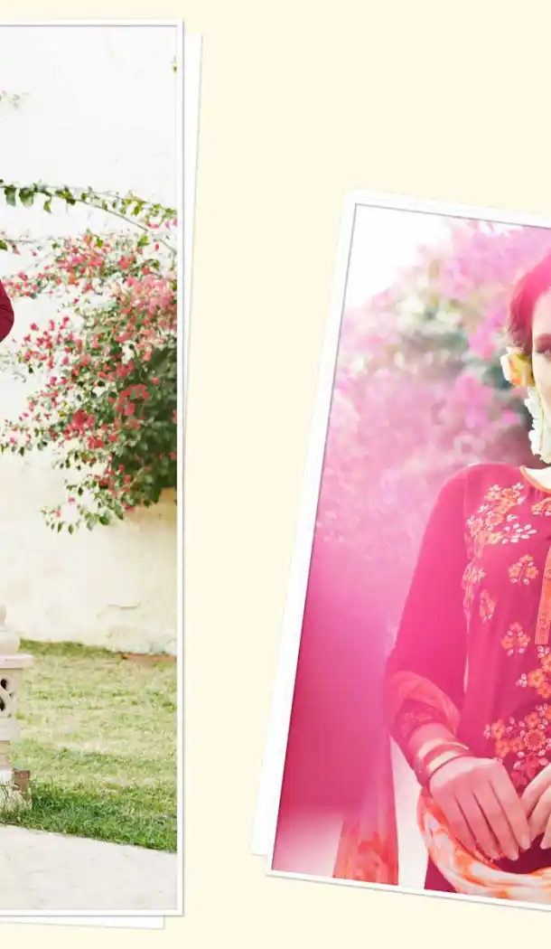 Maroon Color Cotton Straight Cut Casual Wear Punjabi Patiyala Dress | FH542081417