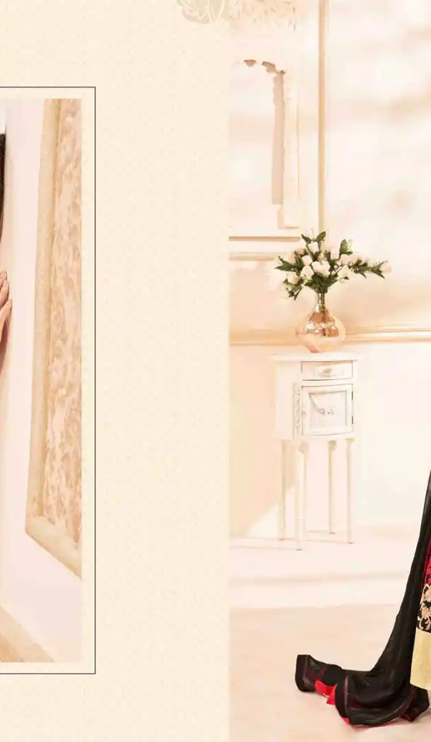 Black Color Georgette Long Anarkali Style Pakistani Salwar Kameez | FH542681467