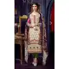 Beige Color Cotton Straight Cut Geometric Print Salwar Kameez | FH544181651