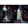 White Color Cotton Straight Cut Geometric Print Salwar Kameez | FH544181654