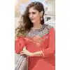 Pink Color Georgette A-line Indo Western Style Tunic Top | FH545081728