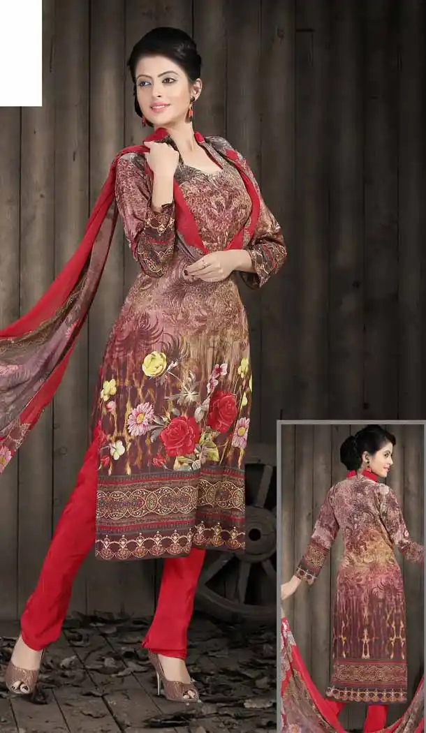 Geometric Print Crepe Silk Mistyrose Color Straight Cut Casual Narrow Pants Dresses | FH546081829