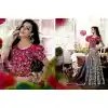 Grey Color Chanderi Silk Circular Style Party Wear Lehenga Choli | FH548382138