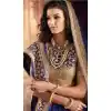 Blue Color Georgette Designer Wear Style Saris Blouse | FH548982206