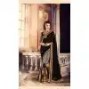 Black Color Georgette Designer Wear Style Saris Blouse | FH548982209