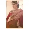 Maroon Color Georgette Designer Wear Style Saris Blouse | FH548982212