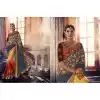 Slate Grey Color Georgette Designer Wear Style Saris Blouse | FH548982213