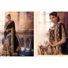 Black Color Georgette Designer Wear Style Saris Blouse | FH548982219