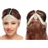 White Color Brass Stonework Fashion Wedding Matha Patti FH5506-10832058