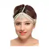 White Color Brass Stonework Fashion Wedding Matha Patti FH5506-10832058