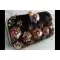 Women's Embroidery Work Black Color Fashion Clutch Purse | FH10351408