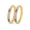 Maroon Green Stone color Brass Fashion Polki Bangles | FH55163921