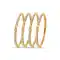 Designer Set of 4 White Stone Bangles | FH55163933