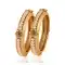 Traditional Designer Gold Stone Bangles | FH55163934