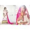 Pakistani Designer White Color Georgette Anarkali Palazzo Suit | FH553382740