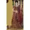 Bridal Indian Wedding Lehenga Choli in Maroon Color Net with Circular Style | FH558683338