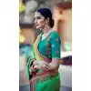 Crimson Color Dupioni Raw Silk Designer Sari blouse | FH563083839