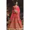 Deep Pink Color Silk Embroidered Traditional Circular Lehenga Choli | FH564584023