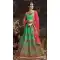 Green Color Silk Embroidered Traditional Circular Lehenga Choli | FH564584024