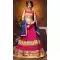 Crystals Stones Silk Deep Pink Color Party Wear Circular Lehenga Choli | FH564684041
