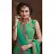 Embroidery Silk Green Color Wedding Sangeet Lehengas Choli | FH564784044