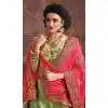 Embroidery Silk Mint Green Color Wedding Sangeet Lehengas Choli | FH564784047