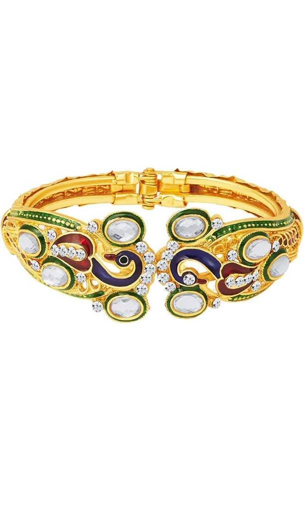 Perfect Look Women Gold Artificial Bangles | FH567784346
