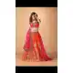 Banarasi Silk Circular Style Traditional Lehenga Choli in Orange Color | FH572584801
