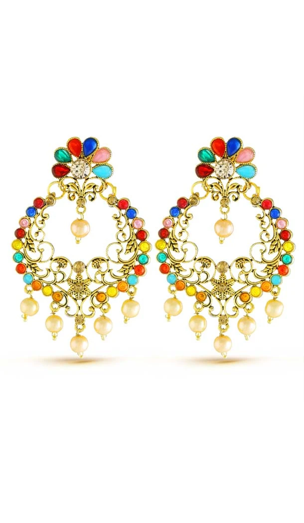 Traditional collection in artificial earrings | FH573885034