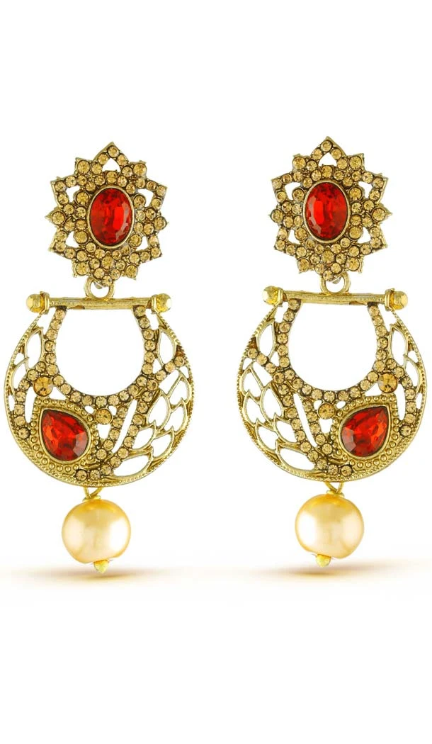New Look Gold Artificial Jewellery Earrings for Women | FH573885041