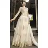 Pakistani Embroidery Work White Color Silk Salwar Kameez | FH583686067