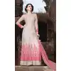 Pakistani Embroidery Work Slate Grey Color Silk Salwar Kameez | FH583686069