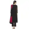 Black Color Faux Georgette Designer Wear Ready-made Suits | FHRT727332250